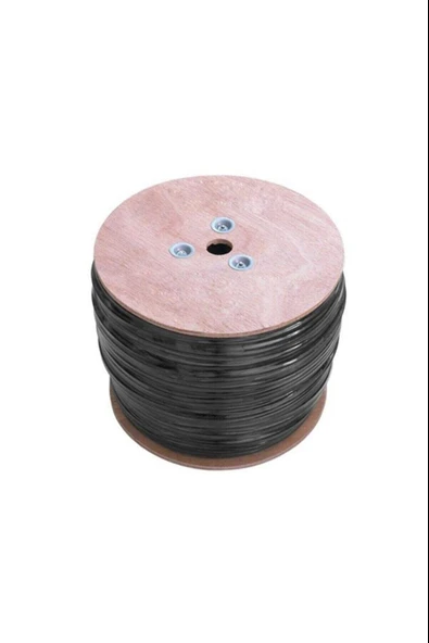 Sl-Cat609 305 Metre 23Awg 0.56Mm Cca Double Jack Gri+Siyah ürün görseli 1