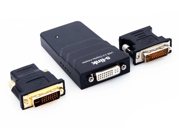 Sl-Ud443 Usb To Dvi+Vga Adaptör ürün görseli 1