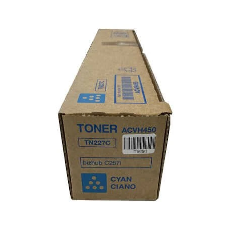 Minolta Tn-227C Cyan Mavi Orjinal Fotokopi Makinası Toneri Bizhup C257İ 24.000 Sayfa Kapasiteli ürün görseli 1