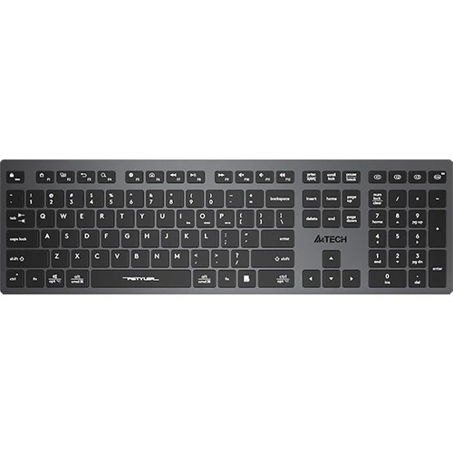 Fstyler Fbx50C Gri Bluetooth +2.4G Nano Fn Şarjlı Multimedya Kablosuz Klavye ürün görseli 1