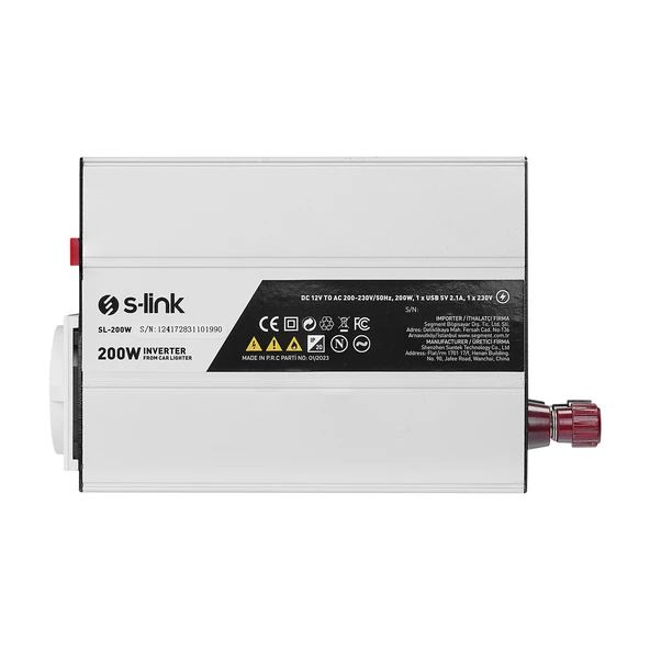 Sl-200W 200W Çakmaktan Power İnverter - Resim 3