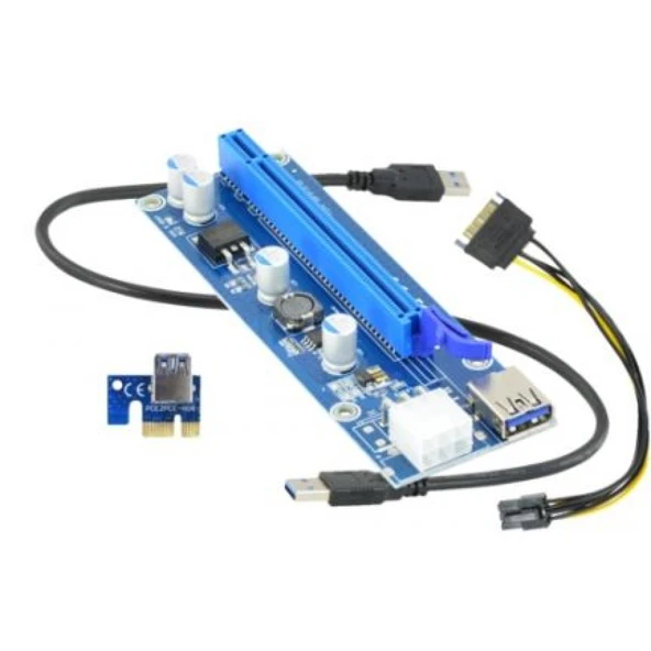 Riser Versiyon 009S Bitcoin-Etherium Ekran Kartı Uzatma Aparatı ürün görseli 1