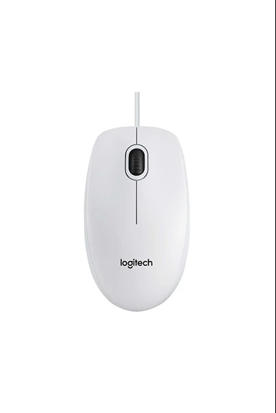 910-003360 B100 Beyaz Kablolu Mouse ürün görseli 1