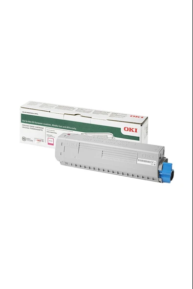 C824-834-844 5.000 Sayfa Kapasiteli Magenta Kırmızı Toner 47095702 ürün görseli 1