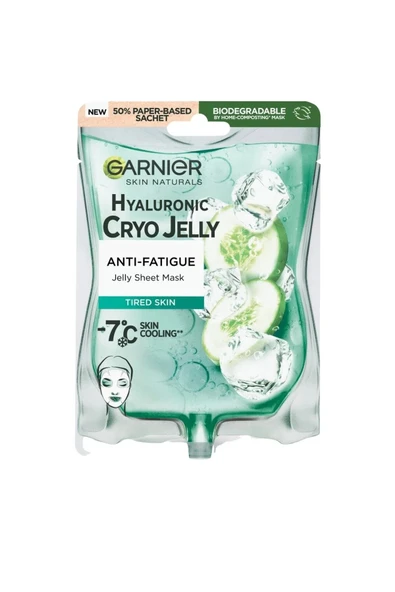 Garnier Hyaluronik Kriyojel Yorgunluk Karşıtı Soğutucu Yüz Maskesi ürün görseli 1