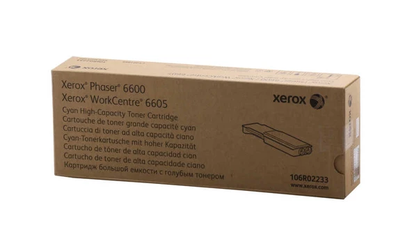 106R02233 Phaser 6600-6605 Yüksek Kapasite Cyan Mavi Toner ürün görseli 1