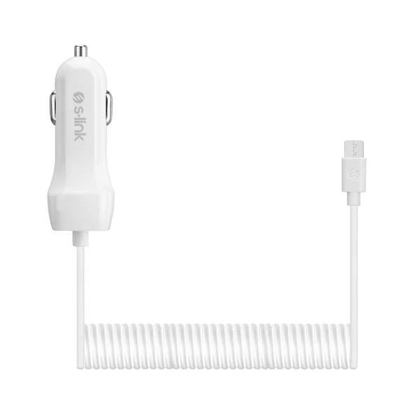 Swapp Sw-C535 1 Usb + Micro Usb 12-24V 3.1A Kablolu Araç Şarj Cihazı ürün görseli 1