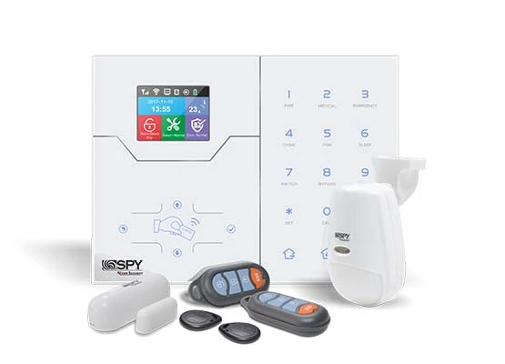 Sp-201İp Dahili Tcp-İp Destekli Kablosuz Alarm Seti (1Pir,1Mc,2Kmd.) ürün görseli 1