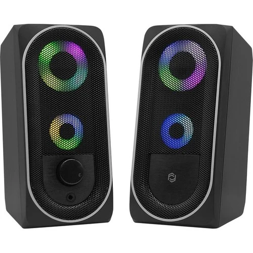 Fs-2138U 2.0 Hoparlör Sistemi Rgb Led Siyah (Usb) ürün görseli 1