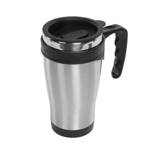 Sl-Tm1982 Gümüş 470Ml İç 304 Dış 201 Paslanmaz Çelik Kupa (Termos Bardak) ürün görseli 1
