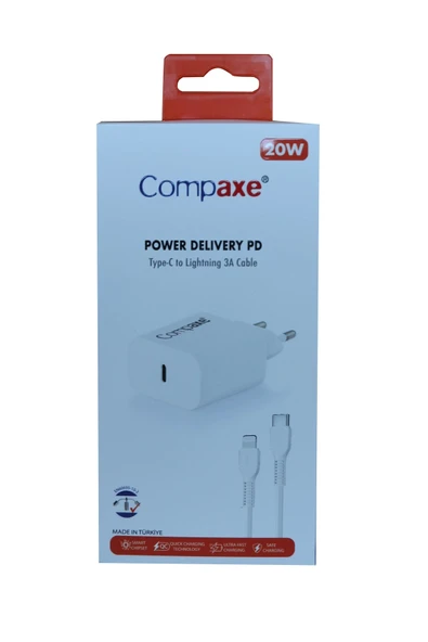 Cta-200Ti 20W 5V 3A Pd Ev Şarj Kafa+Type-C Şarj Kablosu ürün görseli 1