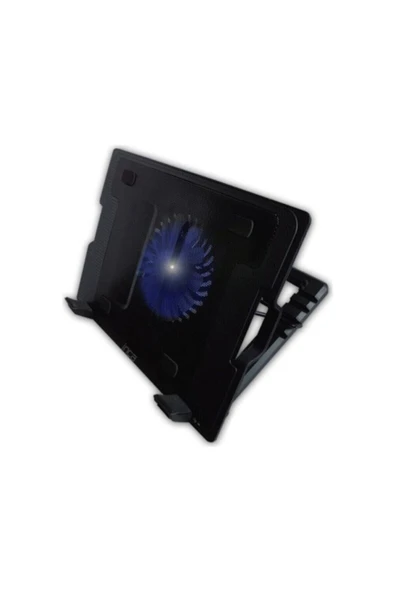 İnc-021Rx Ergonomik Notebook Soğutucu Led Kademeli Yükseklik Ayarlama Büyük Çift Fan ürün görseli 1