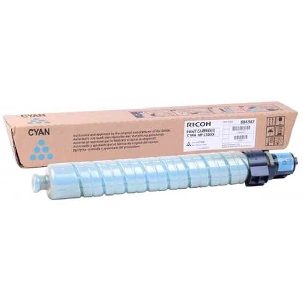 İm C2500 Cyan Mavi Orjinal Fotokopi Makinası Toneri İm C2000-2500 10.500 Sayfa Kapasiteli ürün görseli 1