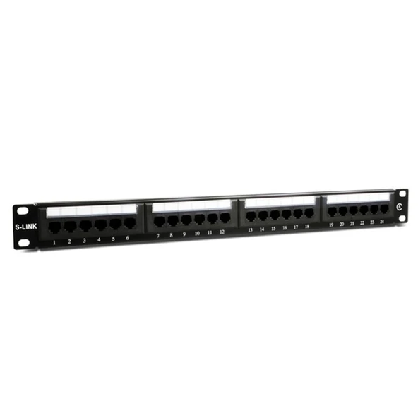 24 Lü Utp Cat6 Patch Panel Sl-P624 ürün görseli 1