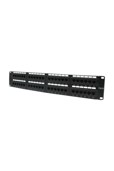 Cod648 48 Port Cat6 Utp Patch Panel ürün görseli 1