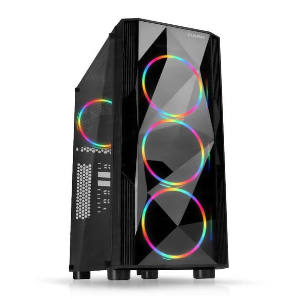 Diamond Pro 4X12Cm Fan, 1X Usb3.0, 2X Usb2.0 Full Akrilik Oyuncu Kasası (Psu Yok) ürün görseli 1