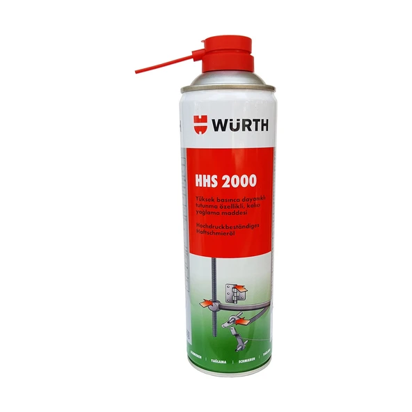 Hhs 200 Yüksek Basınca Dayanıklı Yağlama Sprey 500Ml 0893 106 028 ürün görseli 1