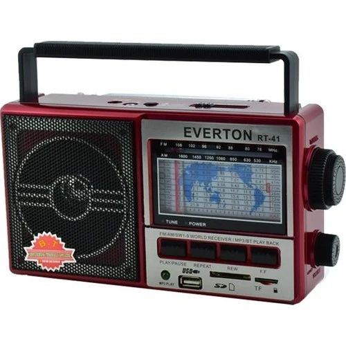 Rt-41 Fm-Usb-Tfcard Bluetooth Nostaljik Radyo ürün görseli 1