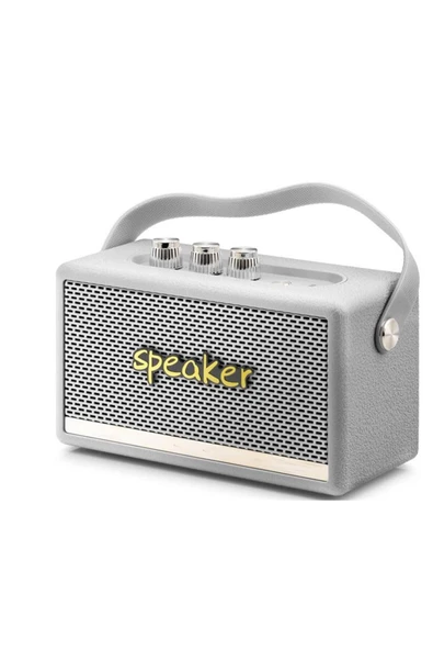 Hadron Kilburn3 Beyaz Bluetooth Nostalji Speaker168-103-72Mm ürün görseli 1