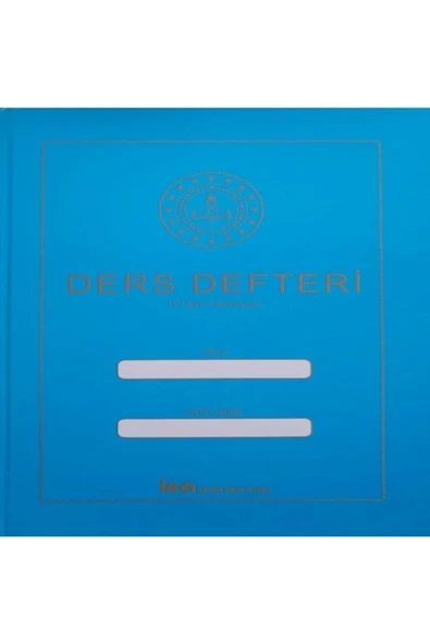 10 Ders Yoklamasız Kuşe Sert Kapak Ders Defteri Yeşil İea ürün görseli 1