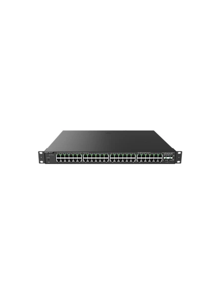 Ruijie-Reyee Rg-Nbs3100-48Gt4Sfp-P 48 Port 10-100-1000 Mbps Poe+ + 4 Port Sfp L2 Yönetilebilir ürün görseli 1