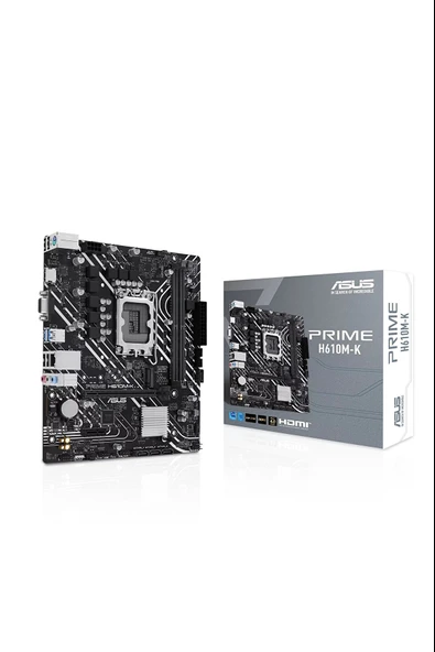 Prime H610M-K İntel Soket Lga1700 Ddr5 5600Mhz Matx Gaming (Oyuncu) Anakart ürün görseli 1