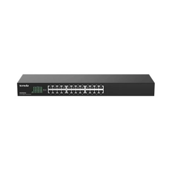 Tenda Teg1024G 24 Port 10-100-1000 Mbps 19" Switch Çelik Kasa Rack Mount ürün görseli 1