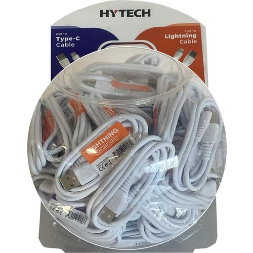 Hy-Xf53 90Cm 2.4A 40 Lightning + 40 Typec Şarj Kablosu (80 Li Paket) ürün görseli 1