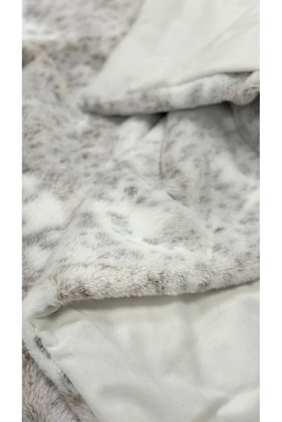 ZEBRA CASA Leopard Çift Kişilik Comforter Set - Resim 6