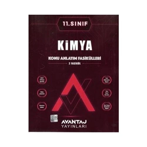 Avantaj 11.Sınıf Kimya Konu Anlatım Fasikülleri ürün görseli 1