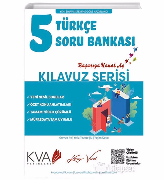 Kva 5.Sınıf Türkçe Soru Bankası Kılavuz Serisi ürün görseli 1