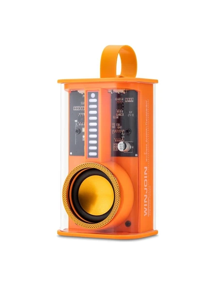 Hadron K07Pro Turuncu Bluetooth Speaker 5W 102-61-47Mm ürün görseli 1