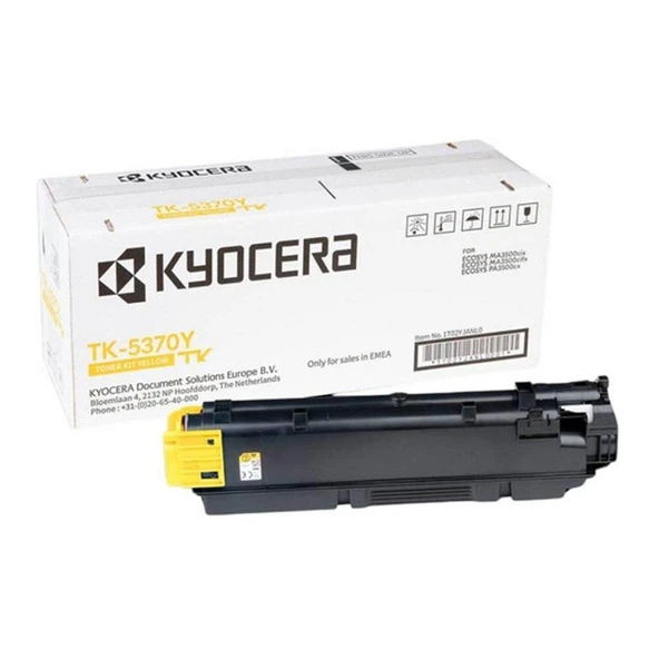 Tk-5370Y Yellow Sarı Orjinal Fotokopi Makinası Toneri Ecosys Ma3500Cix - Ma3500Cifx 5.000 Sayfa Kapasiteli ürün görseli 1