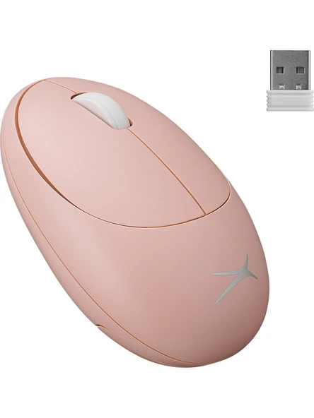 Altec Lansing Albm7335 Pembe 2.4Ghz Usb 1200Dpi Alkalin Pilli Kablosuz Mouse ürün görseli 1