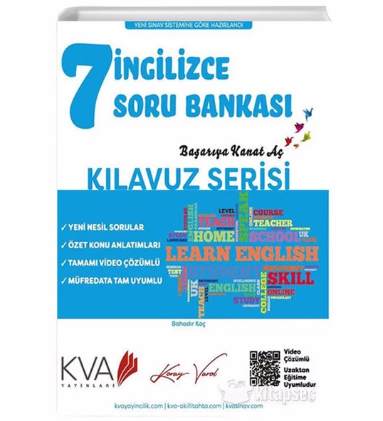Kva 7.Sınıf İngilizce Soru Bankası Kılavuz Serisi ürün görseli 1