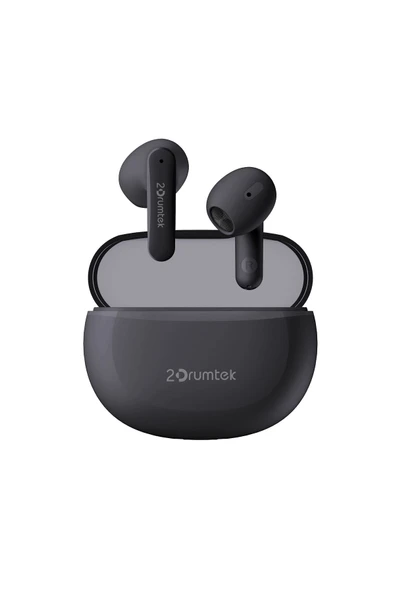 2Drumtek B20 Ash Grey Tws Bt5.2-M.O.C.İ Gri Bluetooth Kulaklık ürün görseli 1