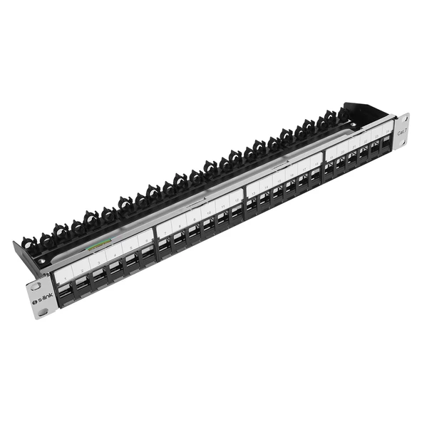 S-Link Sl-Cat7Pp01 24 Lü Ftp Cat7 Patch Panel ürün görseli 1