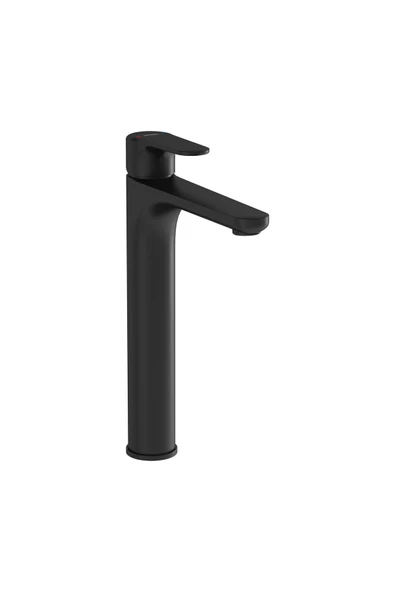VitrA Artema Root Round Çanak Lavabo Bataryası, Mat Siyah - A4270736 ürün görseli 1