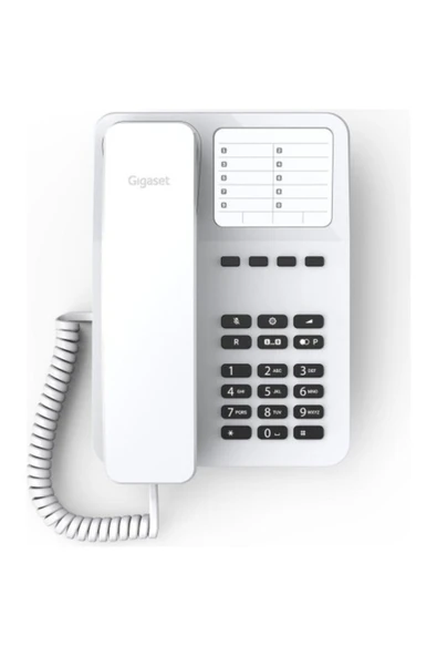 Desk 400 Beyaz Masaüstü Telefon - Resim 2