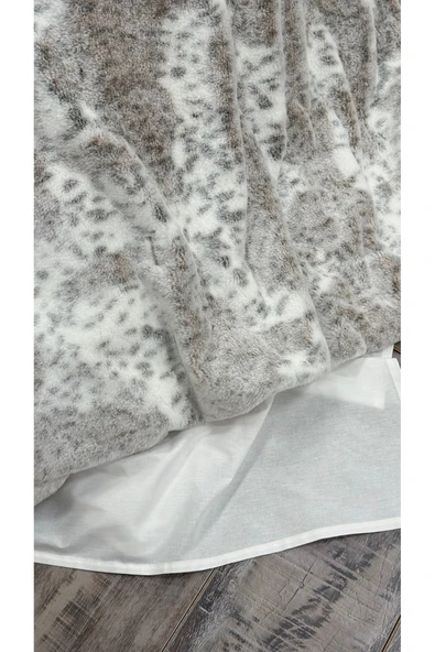 ZEBRA CASA Leopard Çift Kişilik Comforter Set - Resim 7