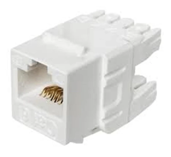 Apx-Utp181 Cat6 180° Utp Keystone Jack (10 Lu Paket) ürün görseli 1