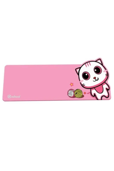 Sevimli Kedi Klavye Mouse Pad Masaüstü Matı ürün görseli 1