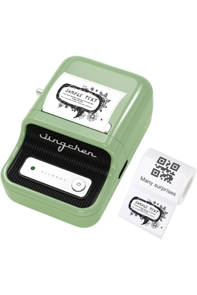 Niimbot B21S Green Termal Taşınabilir Bluetooth Etiket Yazıcısı ürün görseli 1