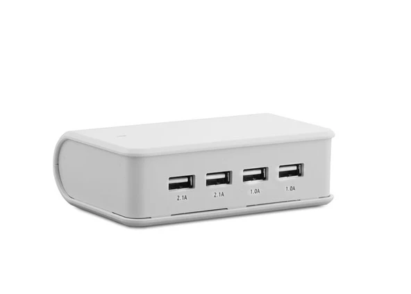 Sl-M10 6.2A 4-Usb Beyaz Usb Şarj Cihazı ürün görseli 1
