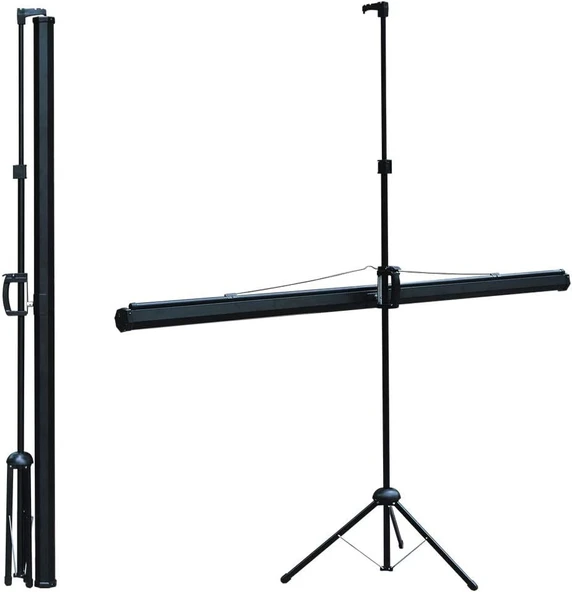 Tx-18 180X180 Cm Tripod Projeksiyon Perdesi - Resim 2