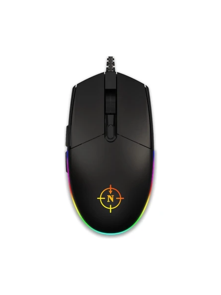 North Combat Rgb Kablolu Oyuncu Mouse ürün görseli 1