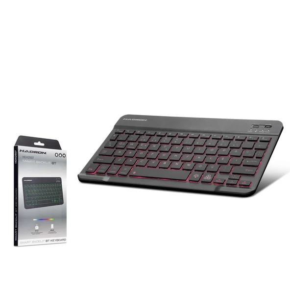 Hadron Hdx2507 Bluetooth Smart Klavye Rgb Q Klavye ürün görseli 1