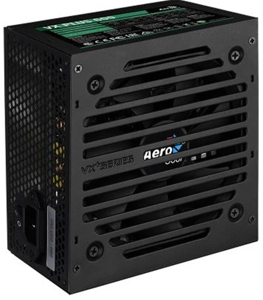 Aerocool 600W VX PLUS Serisi Aktif PFC Güç Kaynağı (AE-VXP600) ürün görseli 1
