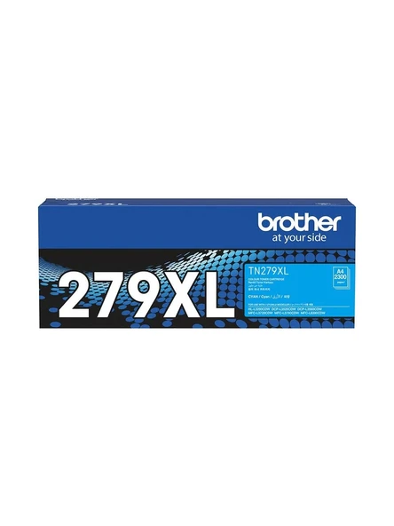 Brother Tn-279Xlc Cyan Mavi Toner Hl-L3280Cdw Dcp-L3520-3560 Mfc-L3720-3760-8390 2.300 Sayfa Kapasiteli ürün görseli 1