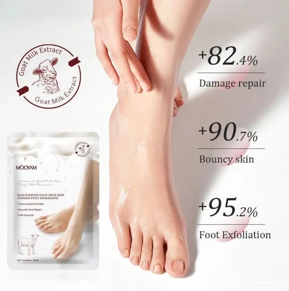 Foot Mask Kağıt Ayak Maskesi - Resim 2